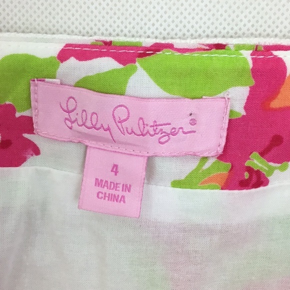 LILLY PULITZER Floral Pinch Print Dress - Picture 10 of 11